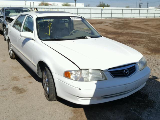 1YVGF22D815218050 - 2001 MAZDA 626 ES WHITE photo 1