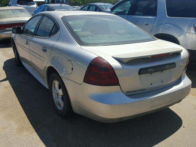 2G2WP552X61130785 - 2006 PONTIAC GRAND PRIX Gümüş foto 3