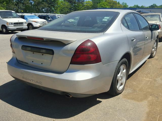 2G2WP552X61130785 - 2006 PONTIAC GRAND PRIX Gümüş foto 4