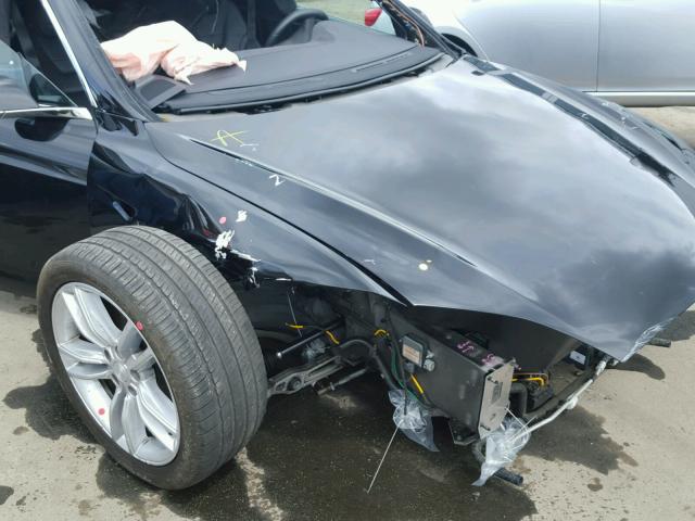 5YJSA1H29EFP64083 - 2014 TESLA MODEL S BLACK photo 9