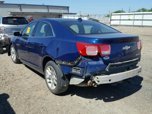 1G11C5SA3DU115682 - 2013 CHEVROLET MALIBU 1LT 蓝色 照片 3