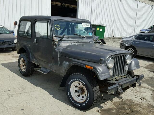 1JCCE87E2GT083999 - 1986 JEEP JEEP CJ7 GREEN photo 1