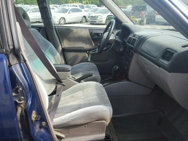 JF1SF65541H729433 - 2001 SUBARU FORESTER S 蓝色 照片 5