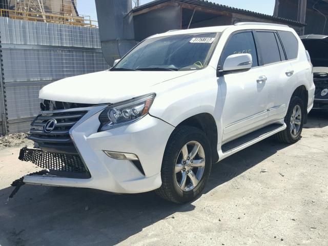 JTJBM7FX5E5077920 - 2014 LEXUS GX BASE WHITE photo 2