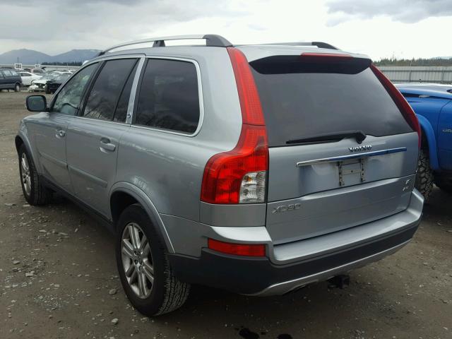 YV4CZ852281442843 - 2008 VOLVO XC90 V8 SILVER photo 3