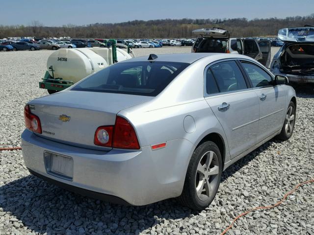 1G1ZC5E03CF226094 - 2012 CHEVROLET MALIBU 1LT ვერცხლისფერი ფოტო 4