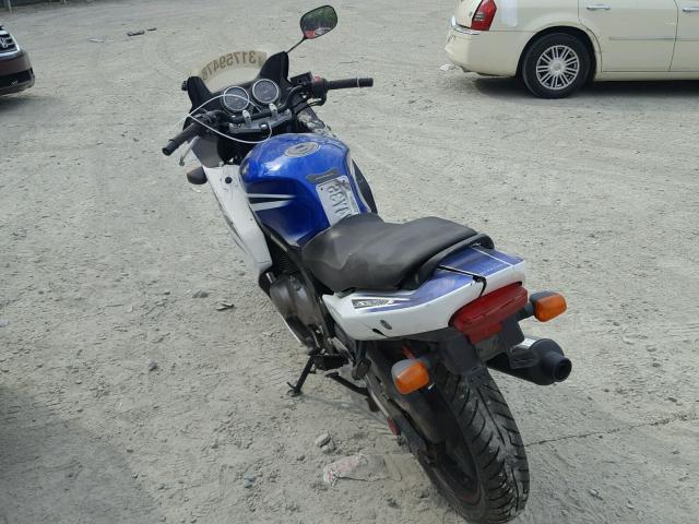 VTTGM51A772102155 - 2007 SUZUKI GS500 BLUE photo 3