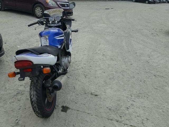 VTTGM51A772102155 - 2007 SUZUKI GS500 BLUE photo 4