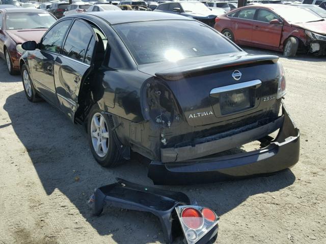 1N4AL11D25N925074 - 2005 NISSAN ALTIMA S BLACK photo 3