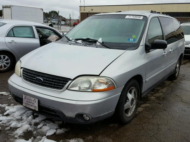 2FMZA57471BC01545 - 2001 FORD WINDSTAR S SILVER photo 2