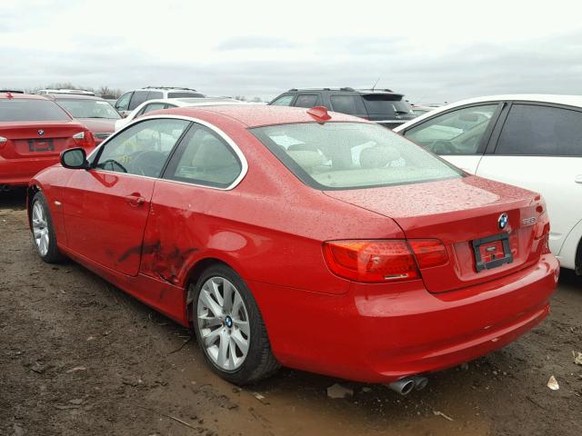 WBAKE5C55BE754920 - 2011 BMW 328 I SULE RED photo 3