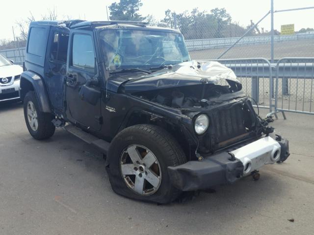 1J4BA5H13BL553432 - 2011 JEEP WRANGLER U BLACK photo 1