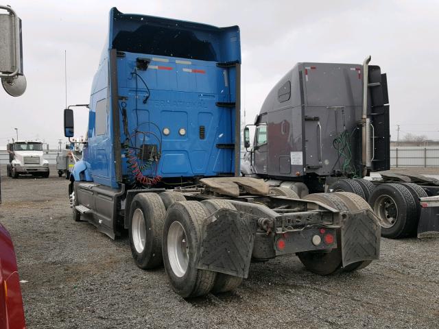 1HSDJSJR0DJ150141 - 2013 INTERNATIONAL PROSTAR أزرق صورة 3