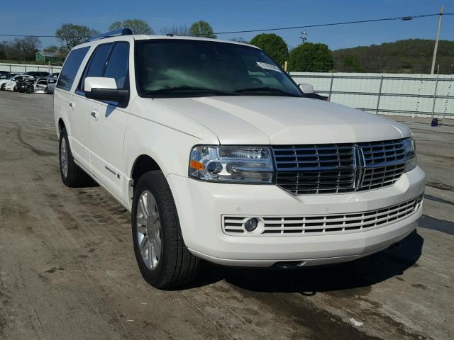 5LMJJ3J51DEL06154 - 2013 LINCOLN NAVIGATOR 白色 照片 1