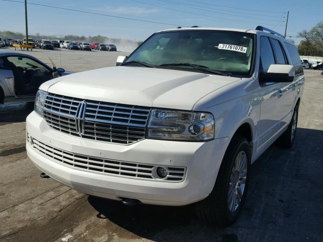 5LMJJ3J51DEL06154 - 2013 LINCOLN NAVIGATOR 白色 照片 2