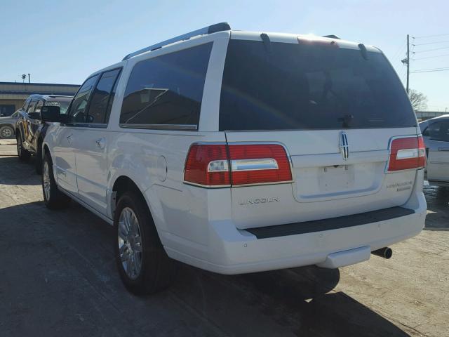 5LMJJ3J51DEL06154 - 2013 LINCOLN NAVIGATOR 白色 照片 3