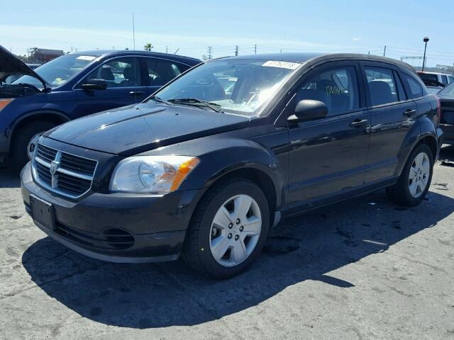 1B3HB48B97D337300 - 2007 DODGE CALIBER SX BLACK photo 2