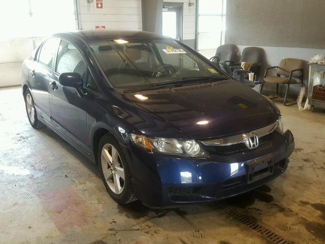 2HGFA1F60BH524404 - 2011 HONDA CIVIC LX-S BLUE photo 1