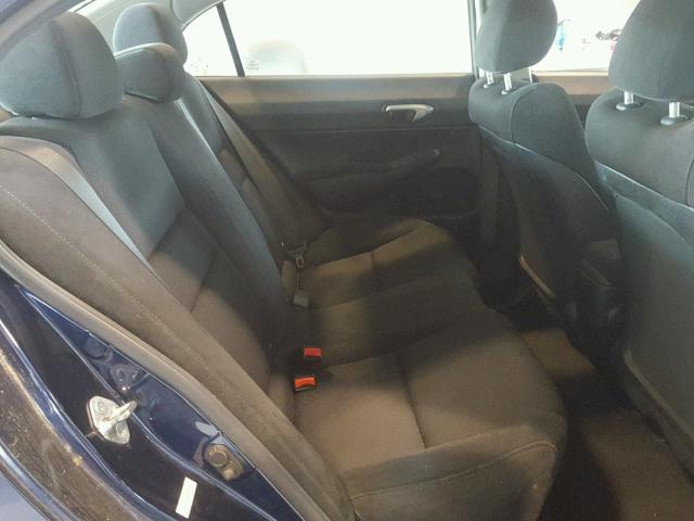 2HGFA1F60BH524404 - 2011 HONDA CIVIC LX-S Կապույտ լուսանկար 6