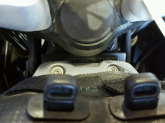 WB103880X9ZT13797 - 2009 BMW R1200 RT BLUE photo 10