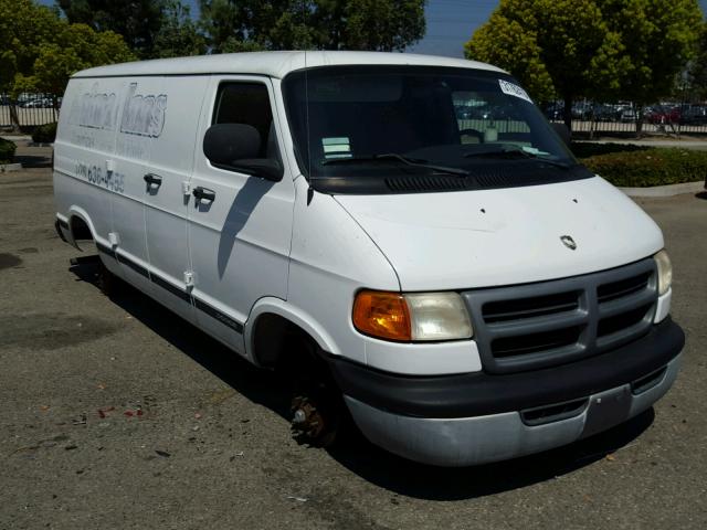 2D7JB21Y23K506484 - 2003 DODGE RAM VAN B2 WHITE photo 1