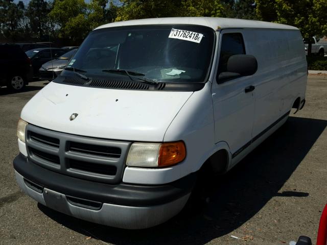 2D7JB21Y23K506484 - 2003 DODGE RAM VAN B2 WHITE photo 2