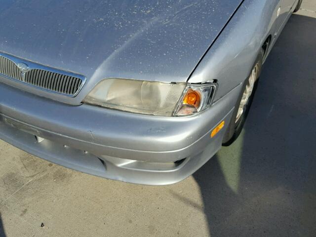 JNKCP11A91T401597 - 2001 INFINITI G20 SILVER photo 9