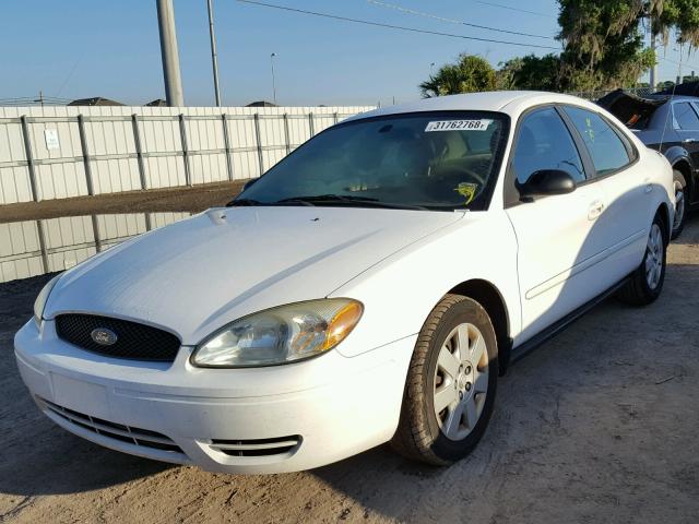 1FAFP52274A207055 - 2004 FORD TAURUS LX WHITE photo 2