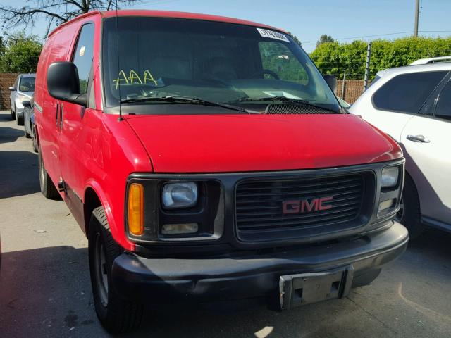 1GTHG35R6Y1147114 - 2000 GMC SAVANA G35 RED photo 1