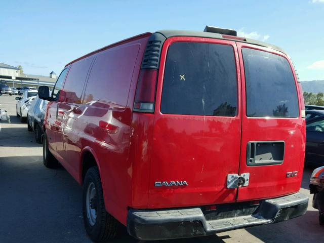 1GTHG35R6Y1147114 - 2000 GMC SAVANA G35 RED photo 3