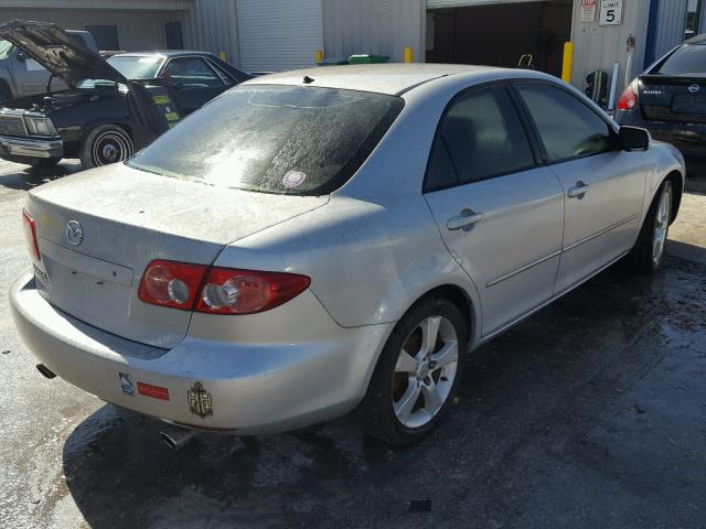 1YVHP80C555M66972 - 2005 MAZDA 6 I GRAY photo 4