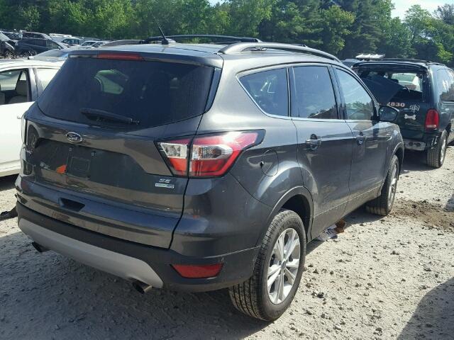 1FMCU9GD3HUD78201 - 2017 FORD ESCAPE SE GRAY photo 4