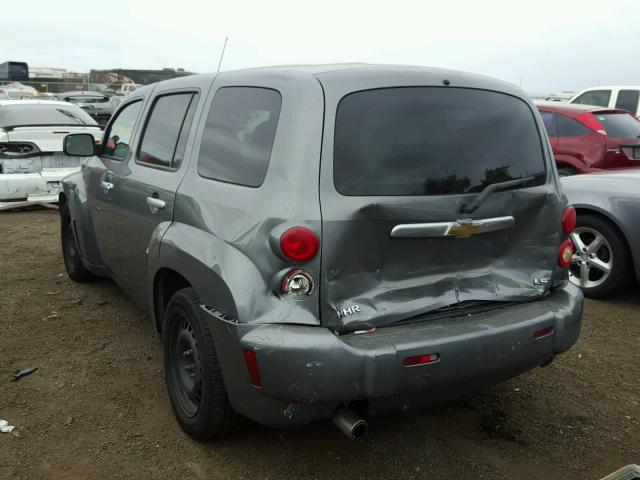 3GNDA13D96S569103 - 2006 CHEVROLET HHR LS GRAY photo 3