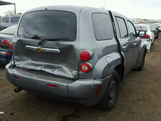 3GNDA13D96S569103 - 2006 CHEVROLET HHR LS GRAY photo 4