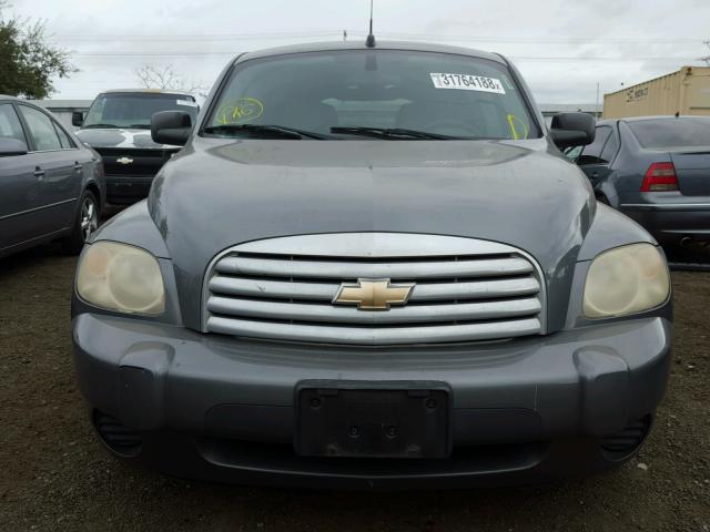 3GNDA13D96S569103 - 2006 CHEVROLET HHR LS GRAY photo 9
