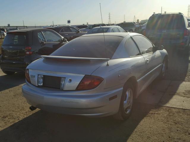 1G2JB12F047289534 - 2004 PONTIAC SUNFIRE SILVER photo 4