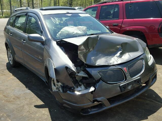 5Y2SM63855Z441871 - 2005 PONTIAC VIBE GRAY photo 9