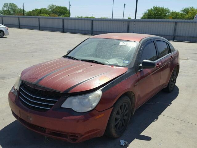 1C3LC46K67N601872 - 2007 CHRYSLER SEBRING BURGUNDY photo 2