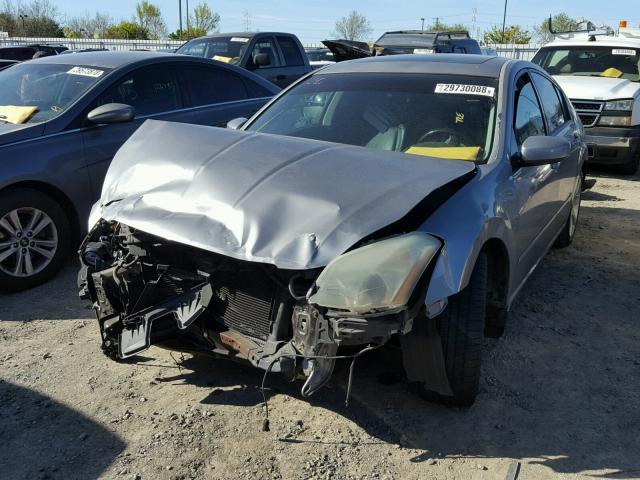 1N4BA41E87C812491 - 2007 NISSAN MAXIMA SE GRAY photo 2