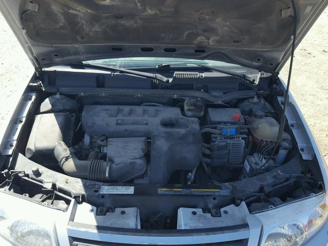 1G8AJ58F97Z140782 - 2007 SATURN ION LEVEL ვერცხლისფერი ფოტო 7