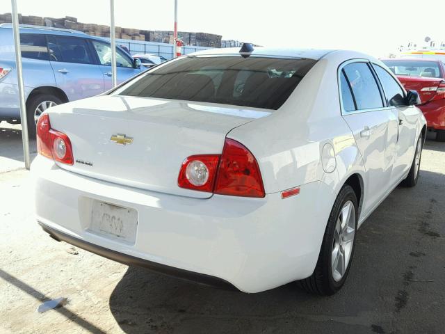 1G1ZA5E09CF330319 - 2012 CHEVROLET MALIBU LS თეთრი ფოტო 4