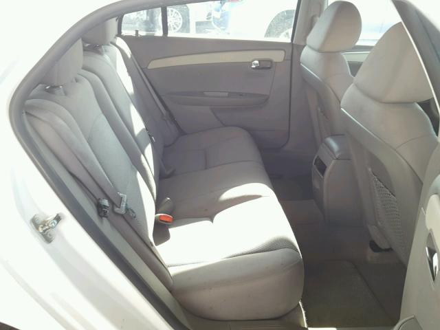 1G1ZA5E09CF330319 - 2012 CHEVROLET MALIBU LS თეთრი ფოტო 6