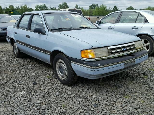 2FAPP36X5KB132212 - 1989 FORD TEMPO GL BLUE photo 1