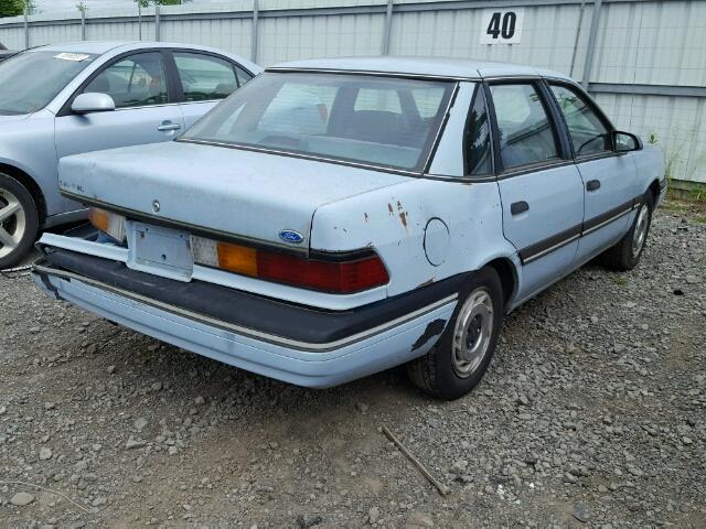 2FAPP36X5KB132212 - 1989 FORD TEMPO GL BLUE photo 4