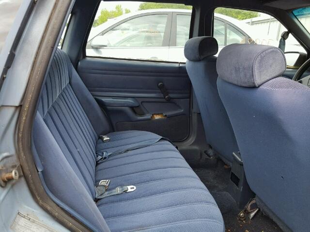 2FAPP36X5KB132212 - 1989 FORD TEMPO GL BLUE photo 6