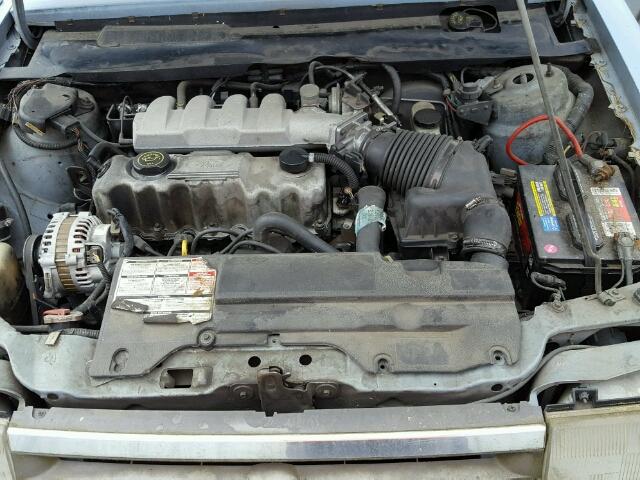 2FAPP36X5KB132212 - 1989 FORD TEMPO GL BLUE photo 7