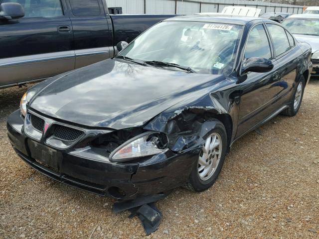 1G2NE52F94C232840 - 2004 PONTIAC GRAND AM S 黑色 照片 2