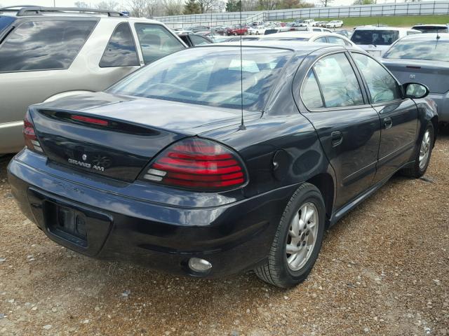 1G2NE52F94C232840 - 2004 PONTIAC GRAND AM S 黑色 照片 4