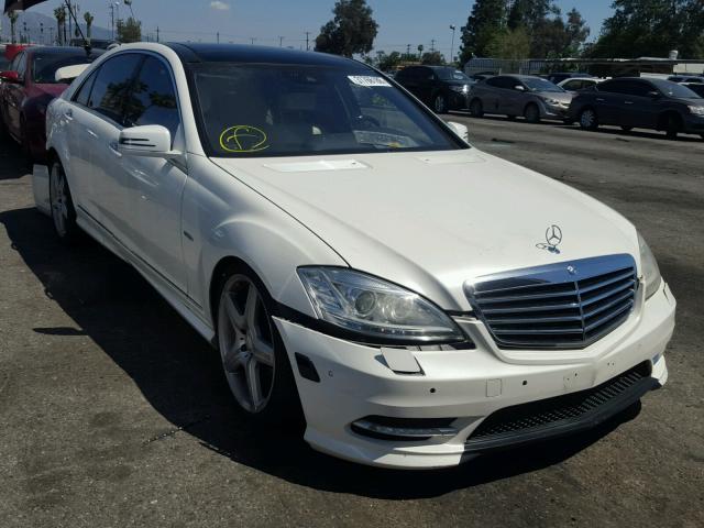 WDDNG9FB3AA315231 - 2010 MERCEDES-BENZ S 400 WHITE photo 1