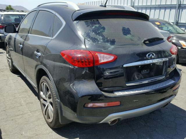 JN1BJ0RP6HM385996 - 2017 INFINITI QX50 BLACK photo 3